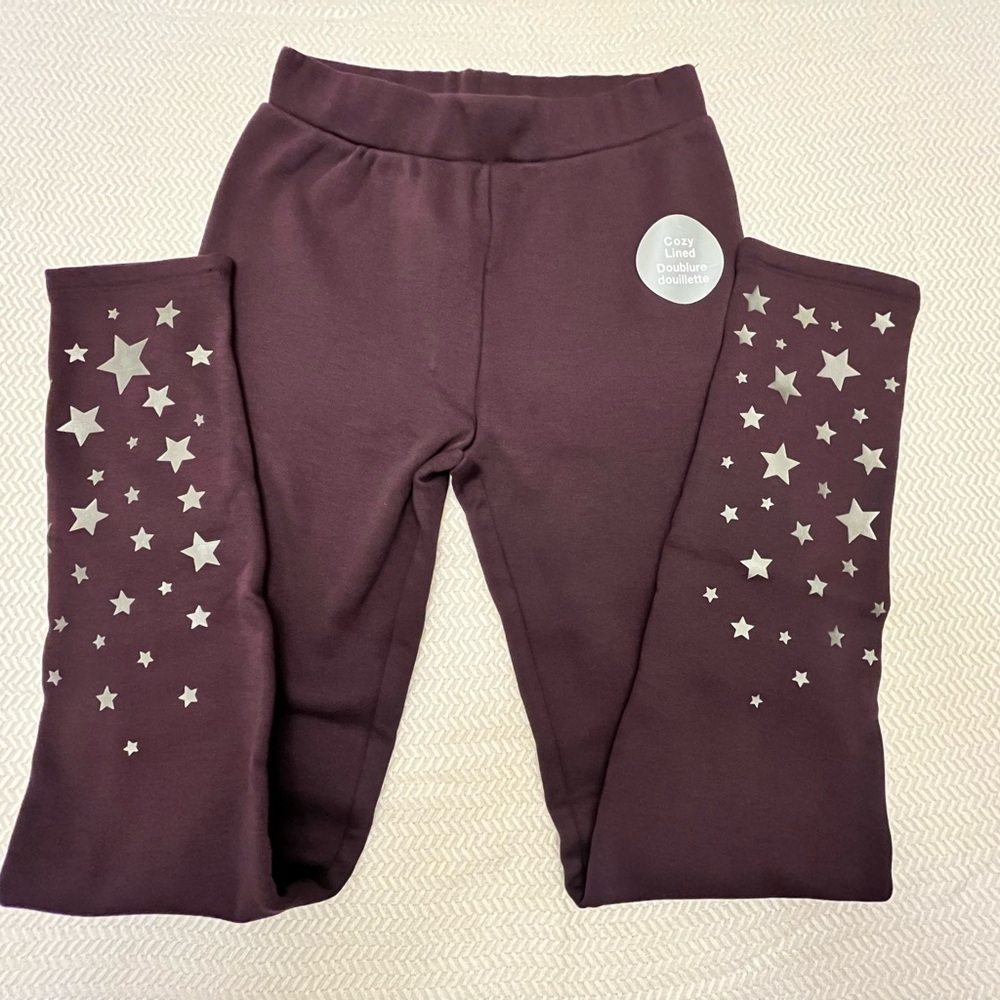 Gap Cozy lined Kids Star Print Leggings